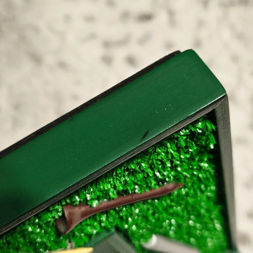 3D Golf Picture Frame 4x6 Preppy Gorpcore Sporty Decor Fathers Day Man Cave Turf